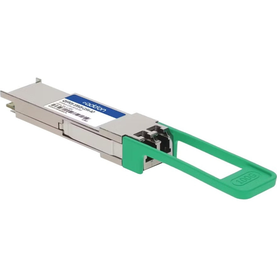 AddOn MSA and TAA 100GBase-CLR4 QSFP28 Transceiver (SMF 1310nm 2km LC DOM)