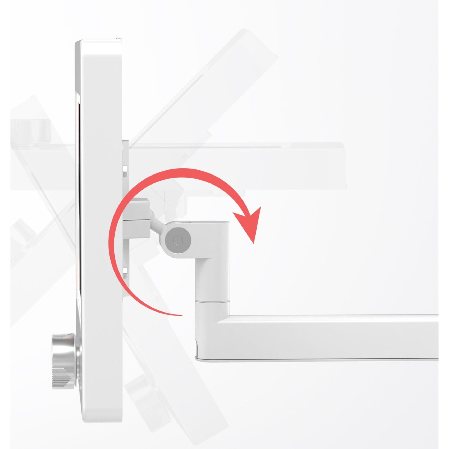 CTA Digital Medical Arm Wall Mount w/ Digital Password Combination Security Enclosure