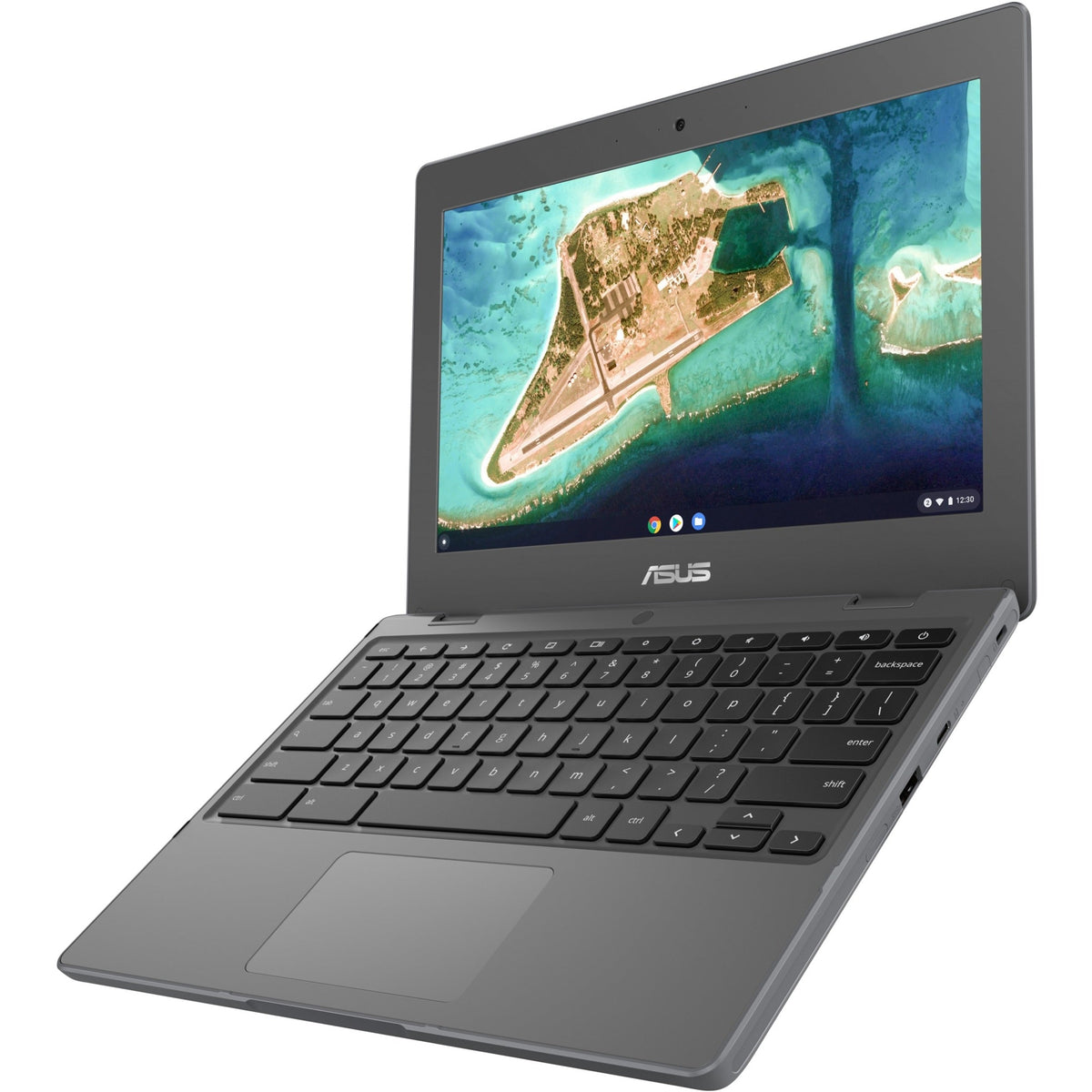 Asus Chromebook Flip CR1 CR1100FKA-YZ184T 11.6" Touchscreen Rugged Convertible 2 in 1 Chromebook - HD - 1366 x 768 - Intel Celeron N5100 Quad-core (4 Core) 1.10 GHz - 8 GB Total RAM - 8 GB On-board Memory - 64 GB Flash Memory - Dark Gray