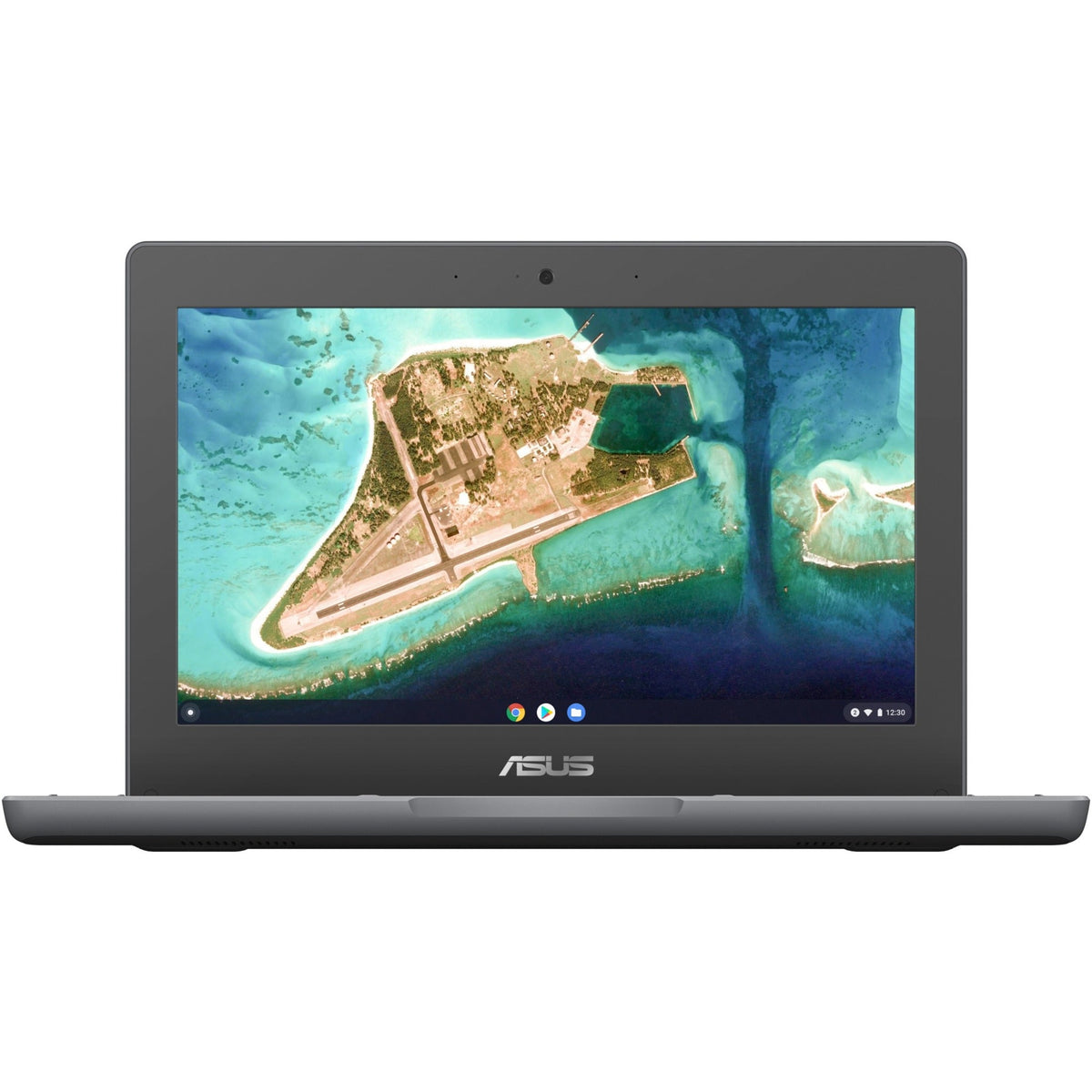 Asus Chromebook Flip CR1 CR1100FKA-YZ184T 11.6" Touchscreen Rugged Convertible 2 in 1 Chromebook - HD - 1366 x 768 - Intel Celeron N5100 Quad-core (4 Core) 1.10 GHz - 8 GB Total RAM - 8 GB On-board Memory - 64 GB Flash Memory - Dark Gray