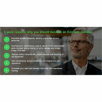 APC by Schneider Electric Digital services contract EcoCare for Single-Phase UPS APC Smart-UPS IT expert enabled 5 years membership L02