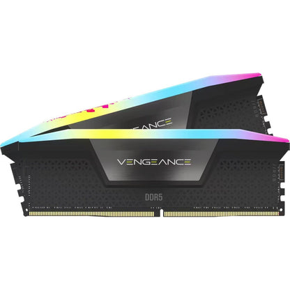 Corsair Vengeance RGB 32GB (2x16GB) DDR5 DRAM 6800MHz C40 Memory Kit - Black