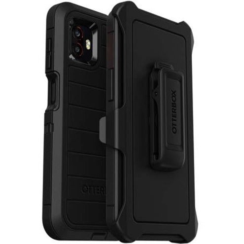 OtterBox Defender Series Pro Rugged Carrying Case (Holster) Samsung Galaxy XCover6 Pro Smartphone - Black