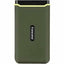 Transcend Esd380c 4 TB Portable Solid State Drive - External - Military Green