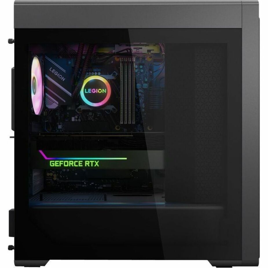 Lenovo Legion T7 34IRZ8 90V60009US Gaming Desktop Computer - Intel Core i7 13th Gen i7-13700KF Hexadeca-core (16 Core) 3.40 GHz - 32 GB RAM DDR5 SDRAM - 1 TB NVMe M.2 PCI Express PCI Express NVMe 4.0 x4 SSD - Tower - Storm Gray