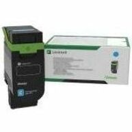 Lexmark Original Extra High Yield Laser Toner Cartridge - Return Program - Cyan - 1 Pack