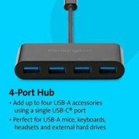 Kensington CH1200 USB-C 10Gbps 4-Port Hub