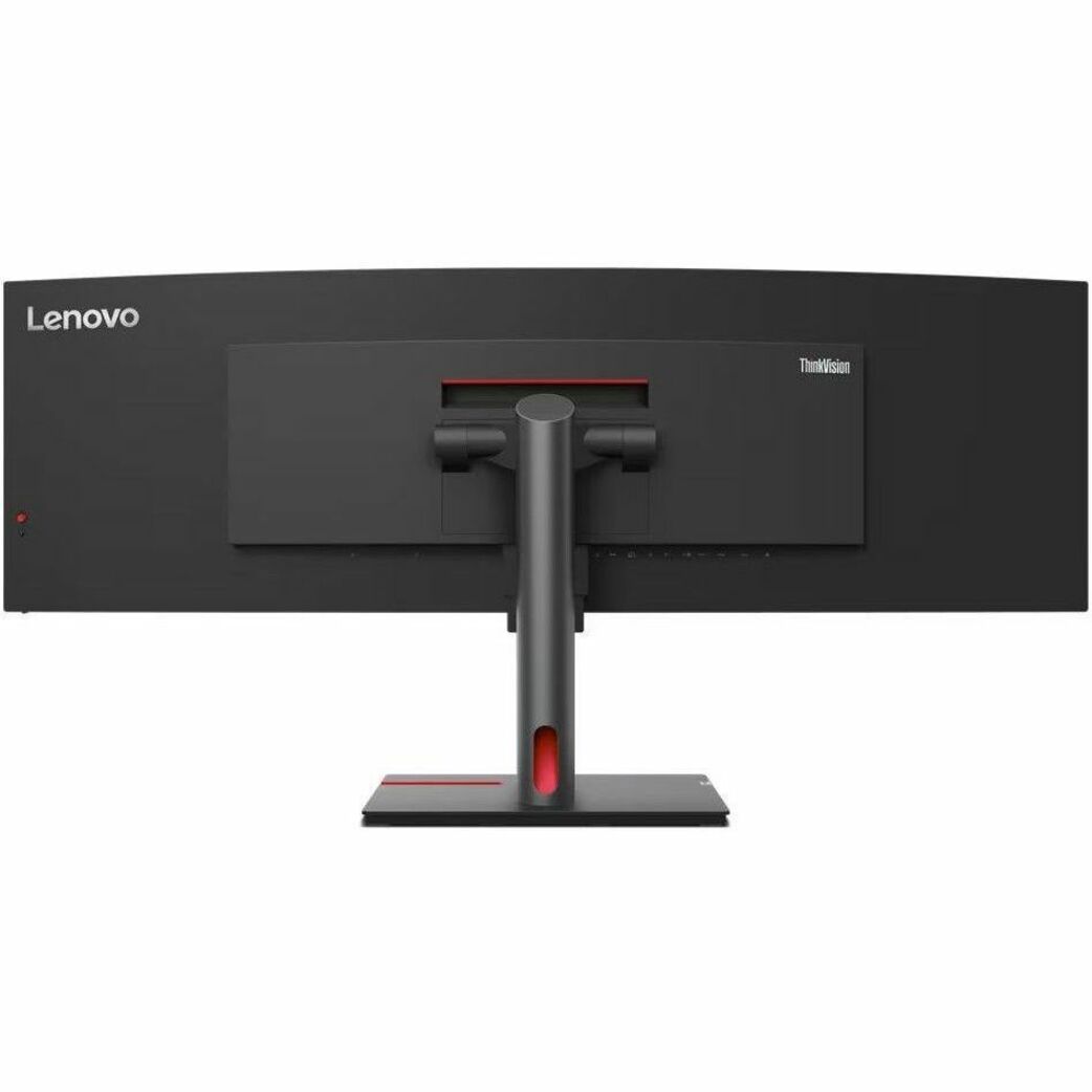 Lenovo ThinkVision P49W-30 49" Dual Quad HD (DQHD) Curved Screen LED Monitor - 32:9 - Raven Black