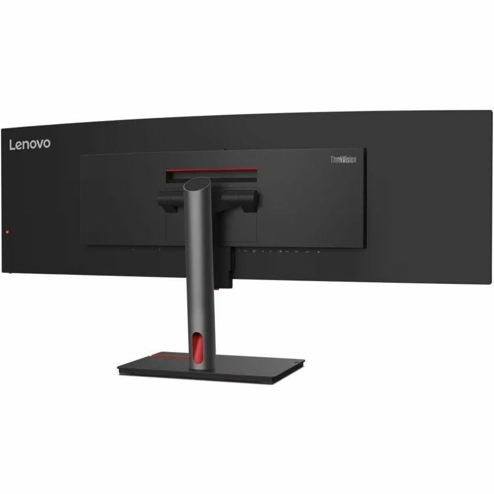 Lenovo ThinkVision P49W-30 49" Dual Quad HD (DQHD) Curved Screen LED Monitor - 32:9 - Raven Black