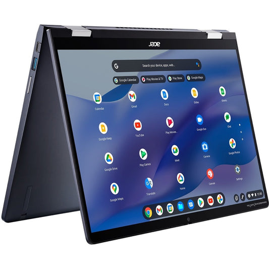 Acer Chromebook Spin 714 CP714-1WN CP714-1WN-562F 14" Touchscreen Convertible 2 in 1 Chromebook - WUXGA - 1920 x 1200 - Intel Core i5 12th Gen i5-1235U Deca-core (10 Core) 1.30 GHz - 16 GB Total RAM - 256 GB SSD - Steel Gray