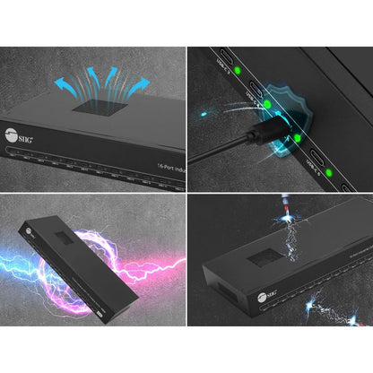 16-Port Industrial USB-C PD Charging Station - 600W