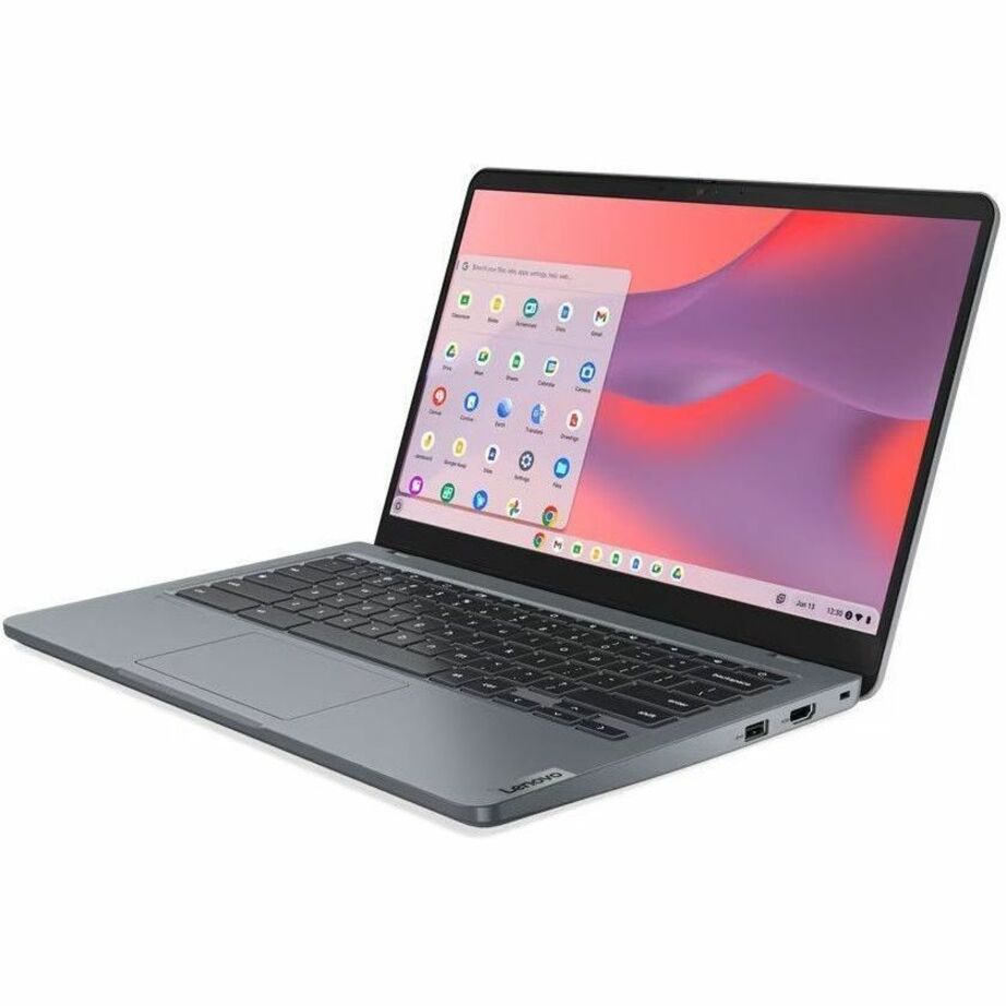 Lenovo 14e Chromebook Gen 3 82W60001US 14" Touchscreen Chromebook - Full HD - 1920 x 1080 - Intel N200 Quad-core (4 Core) - 8 GB Total RAM - 8 GB On-board Memory - 128 GB Flash Memory - Storm Gray