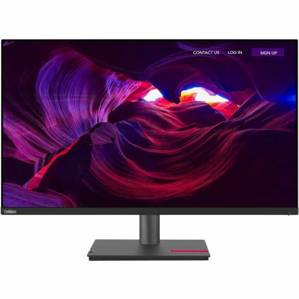 Lenovo ThinkVision P32p-30 31.5" Webcam 4K UHD LED Monitor - 16:9 - Raven Black