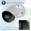 TRENDnet Indoor Outdoor 5MP H.265 PoE Bullet Network Camera IP66 Rated Housing IR Night Vision up to 30m (98 ft.) Security Surveillance Camera microSD Card Slot (up to 256GB) White TV-IP1514PI