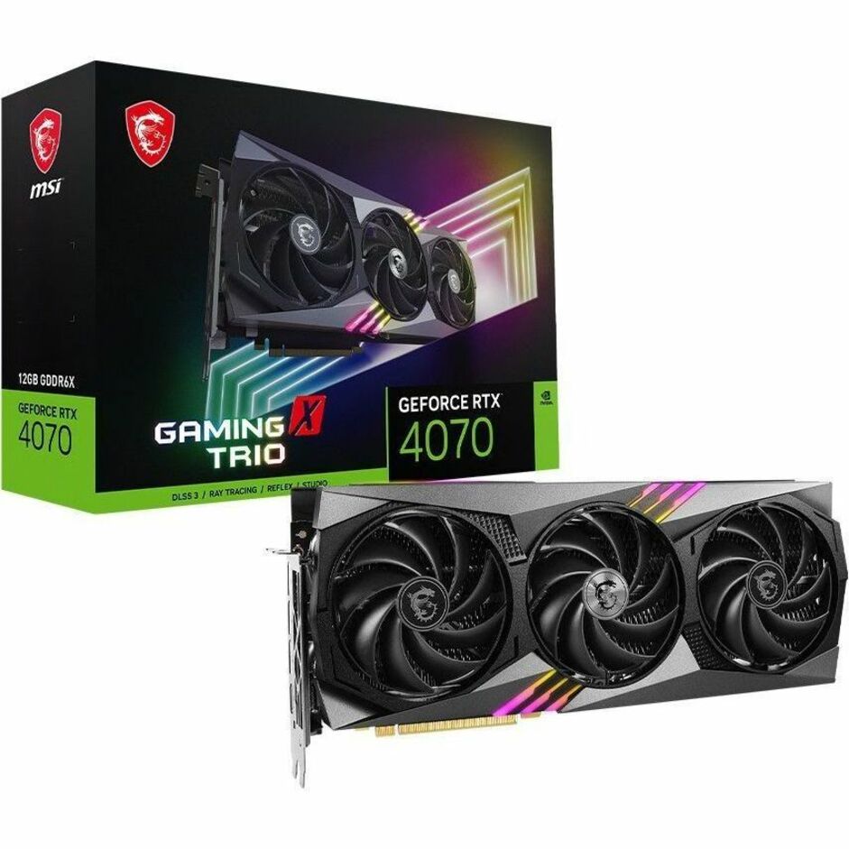 MSI NVIDIA GeForce RTX 4070 Graphic Card - 12 GB GDDR6X