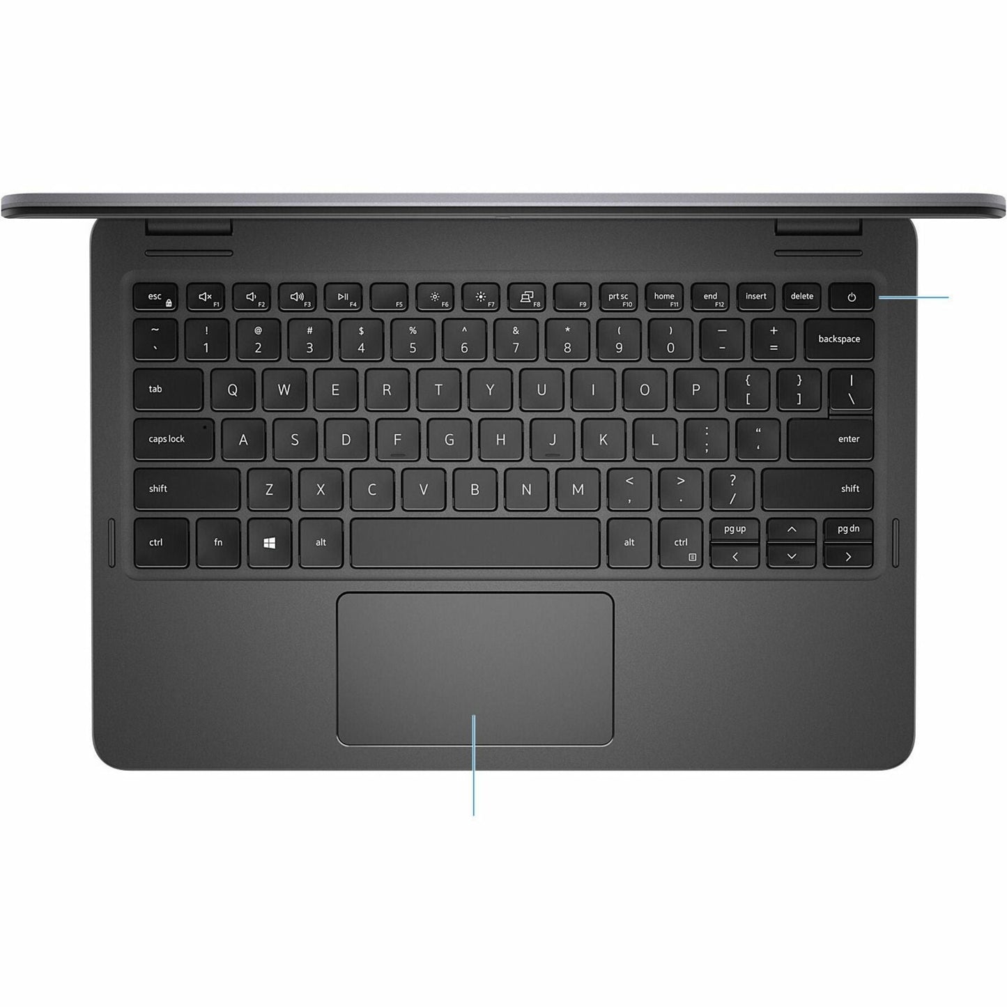 Dell Latitude 3000 3140 11.6" Convertible 2 in 1 Notebook - HD - 1366 x 768 - Intel N100 Quad-core (4 Core) - 4 GB Total RAM - 4 GB On-board Memory - 64 GB Flash Memory