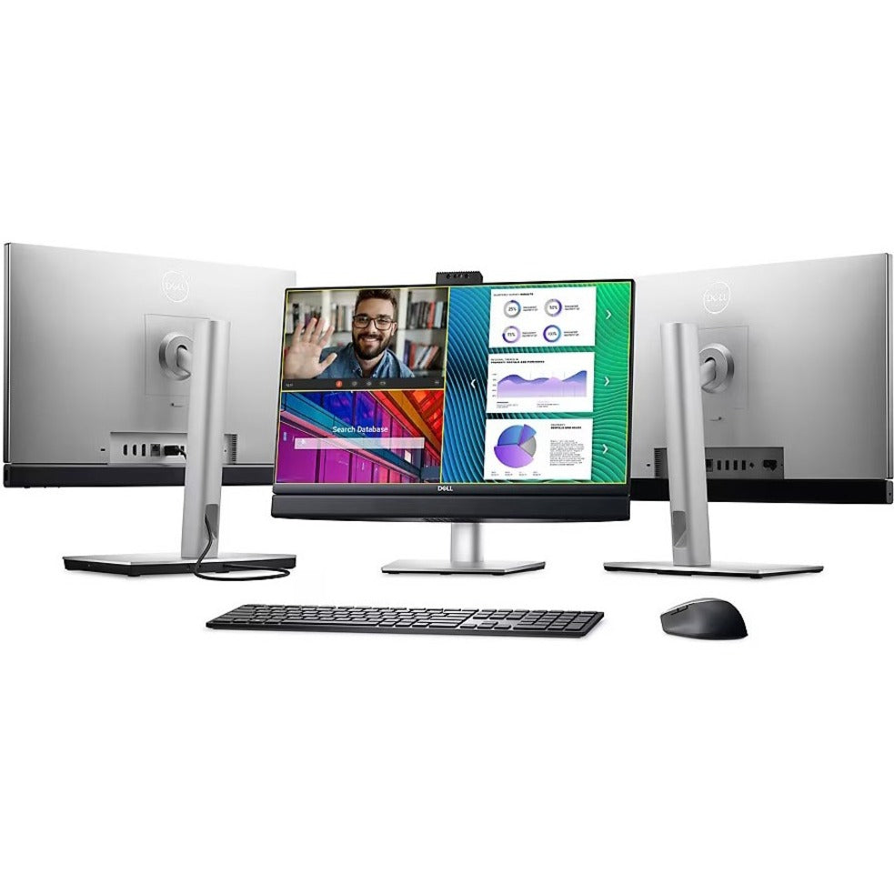 Dell OptiPlex 7000 7410 Plus All-in-One Computer - Intel Core i5 13th Gen i5-13500 Tetradeca-core (14 Core) 2.50 GHz - 8 GB RAM DDR5 SDRAM - 256 GB M.2 PCI Express NVMe SSD - 23.8" Full HD 1920 x 1080 - Desktop - Silver