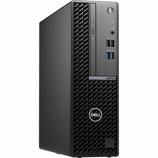 Dell OptiPlex 7000 7010 Desktop Computer - Intel Core i5 13th Gen i5-13500 Tetradeca-core (14 Core) 2.50 GHz - 8 GB RAM DDR4 SDRAM - 256 GB M.2 PCI Express NVMe SSD Touchscreen Display - Small Form Factor - Black