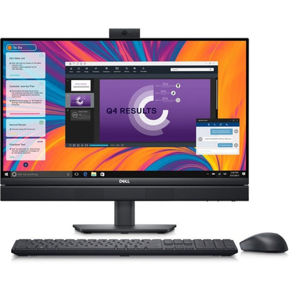 Dell OptiPlex 7000 7410 All-in-One Computer - Intel Core i5 13th Gen i5-13500T Tetradeca-core (14 Core) 1.60 GHz - 8 GB RAM DDR4 SDRAM - 256 GB M.2 PCI Express NVMe SSD - 23.8" Full HD 1920 x 1080 Touchscreen Display - Desktop - Dark Gray