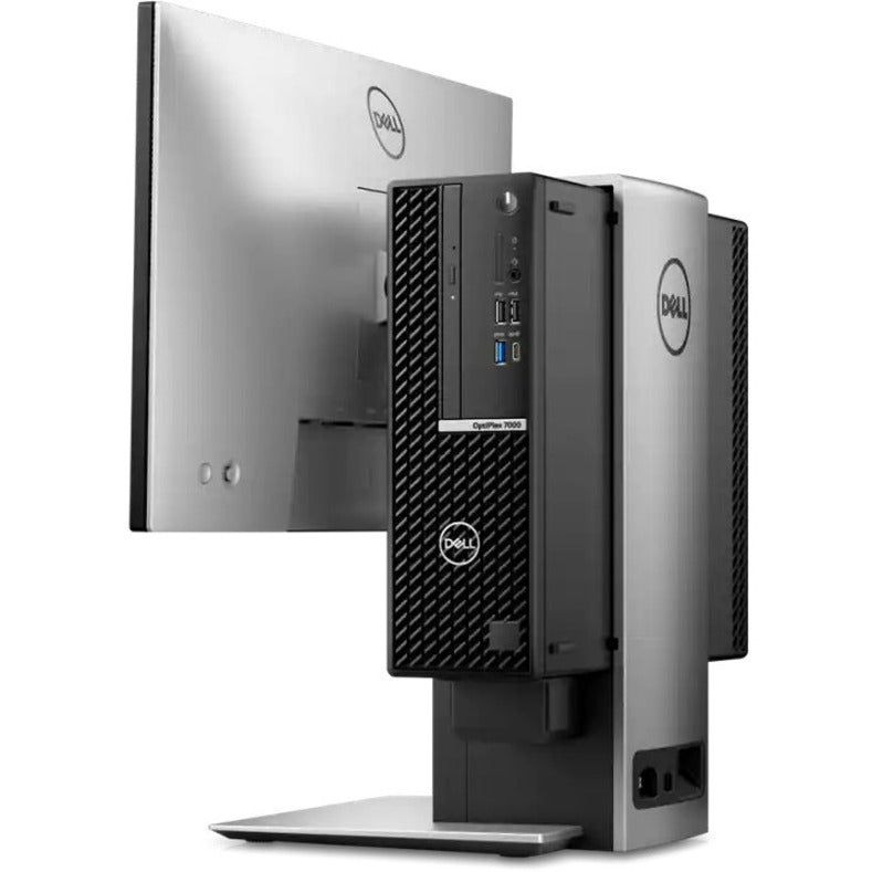 Dell OptiPlex 7000 7010 Plus Desktop Computer - Intel Core i7 13th Gen i7-13700 Hexadeca-core (16 Core) 2.10 GHz - 16 GB RAM DDR5 SDRAM - 512 GB M.2 PCI Express NVMe SSD - Small Form Factor - Black