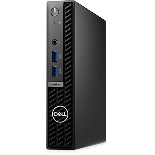 Dell OptiPlex 7000 7010 Desktop Computer - Intel Core i5 13th Gen i5-13500T Tetradeca-core (14 Core) 1.60 GHz - 16 GB RAM DDR4 SDRAM - 512 GB M.2 PCI Express NVMe SSD - Micro PC - Black