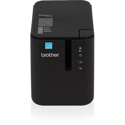 Brother P-touch PTP900C Desktop Thermal Transfer Printer - Monochrome - Label Print - USB - Serial - With Cutter