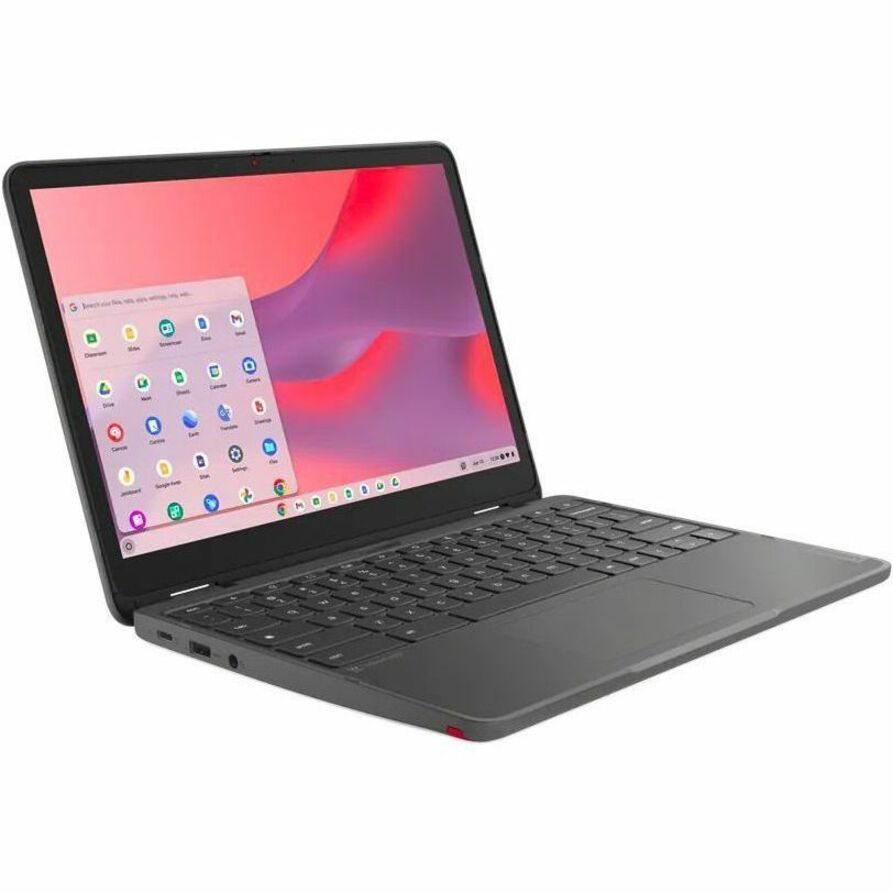 Lenovo 500e Yoga Chromebook Gen 4 82W4000AUS 12.2" Touchscreen Convertible 2 in 1 Chromebook - WUXGA - 1920 x 1200 - Intel N100 Quad-core (4 Core) - 4 GB Total RAM - 4 GB On-board Memory - 32 GB Flash Memory - Graphite Gray
