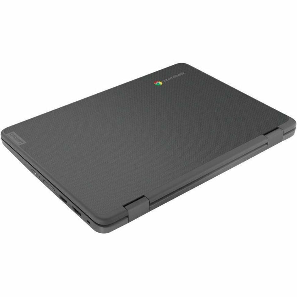 Lenovo 500e Yoga Chromebook Gen 4 82W4000AUS 12.2" Touchscreen Convertible 2 in 1 Chromebook - WUXGA - 1920 x 1200 - Intel N100 Quad-core (4 Core) - 4 GB Total RAM - 4 GB On-board Memory - 32 GB Flash Memory - Graphite Gray