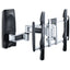 StarTech.com Articulating TV Wall Mount VESA Wall Mount TV Bracket for 65 inch/99lb/Curved TVs Corner Adjustable Low Profile Wall Mount