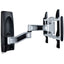 StarTech.com Articulating TV Wall Mount VESA Wall Mount TV Bracket for 65 inch/99lb/Curved TVs Corner Adjustable Low Profile Wall Mount