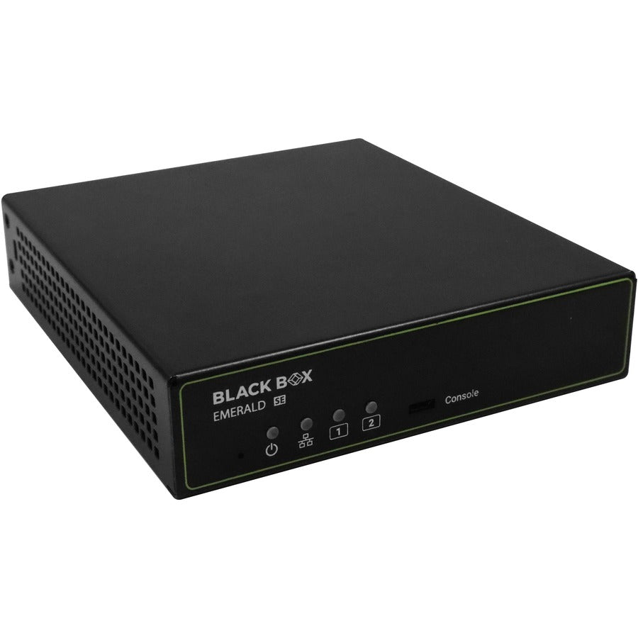 Black Box KVM-over-IP Transmitter - Dual-Monitor DisplayPort USB 2.0 Audio RJ45