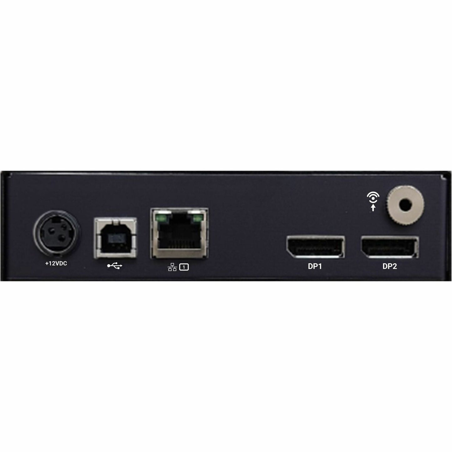 Black Box KVM-over-IP Transmitter - Dual-Monitor DisplayPort USB 2.0 Audio RJ45