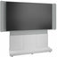 Middle Atlantic 66in Forum Free-Standing Display Stand for Single 70-75in Display - Light Finish