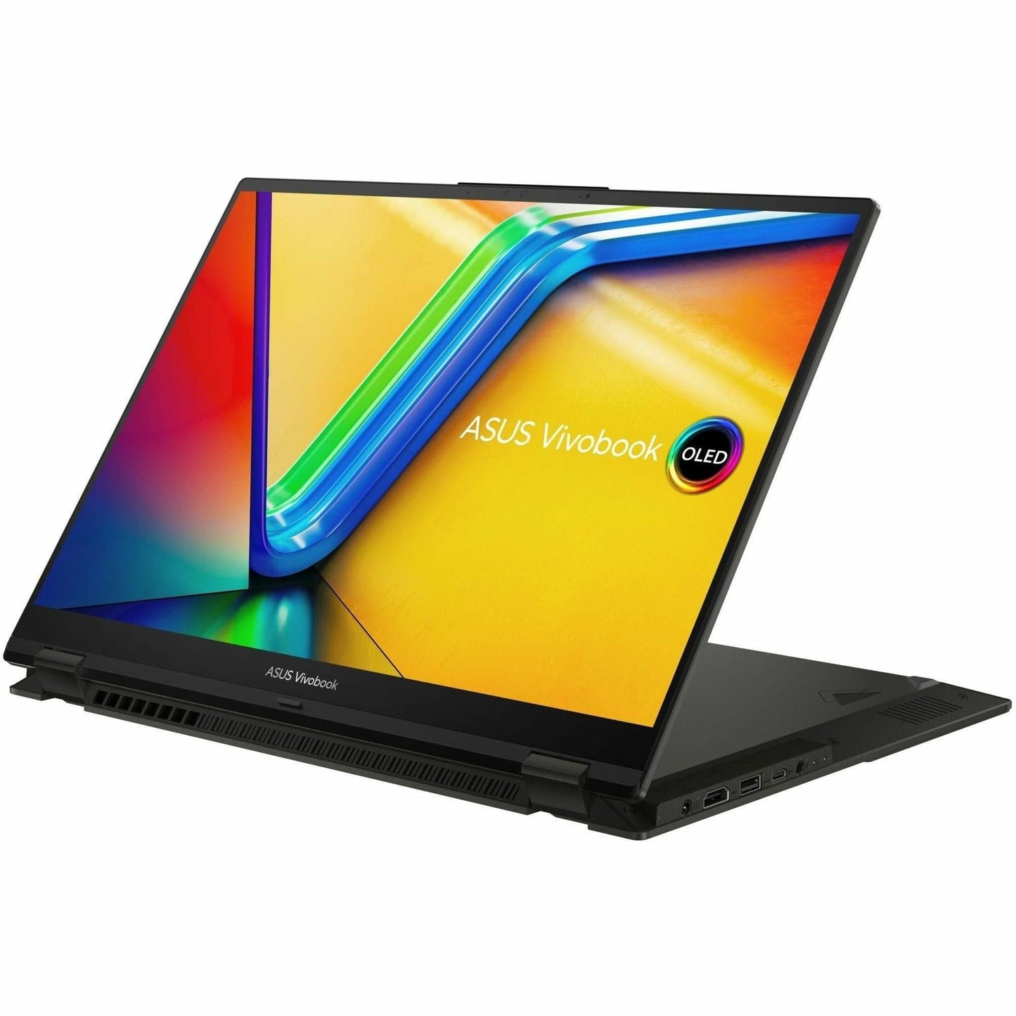 Asus Vivobook S 16 Flip OLED TN3604 TN3604YA-DS51T 16" Touchscreen Convertible 2 in 1 Notebook - WUXGA - 1920 x 1200 - AMD Ryzen 5 7530U Hexa-core (6 Core) - 8 GB Total RAM - 8 GB On-board Memory - 512 GB SSD - Midnight Black