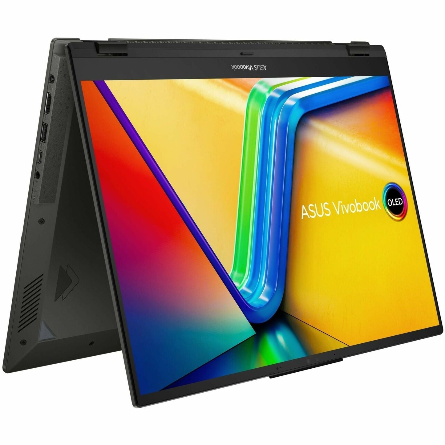 Asus Vivobook S 16 Flip OLED TN3604 TN3604YA-DS51T 16" Touchscreen Convertible 2 in 1 Notebook - WUXGA - 1920 x 1200 - AMD Ryzen 5 7530U Hexa-core (6 Core) - 8 GB Total RAM - 8 GB On-board Memory - 512 GB SSD - Midnight Black