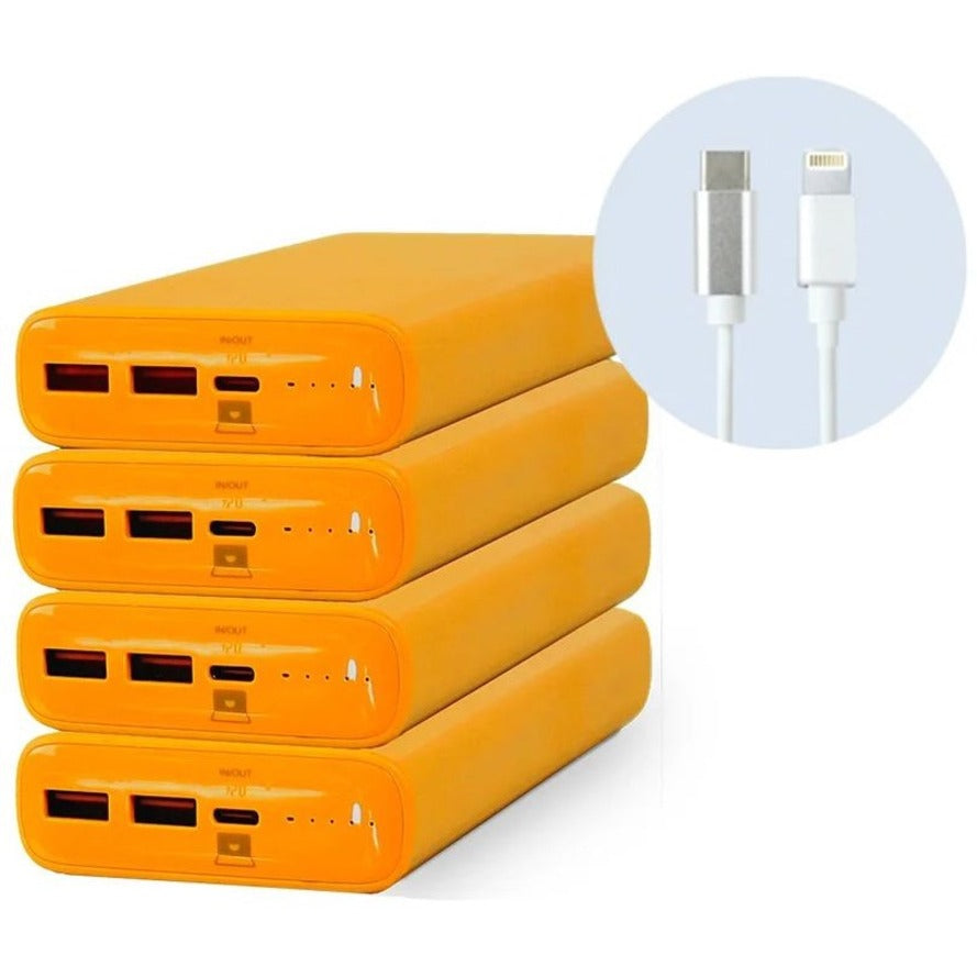 JAR Systems Active Charge Power Banks with Lightning Cables