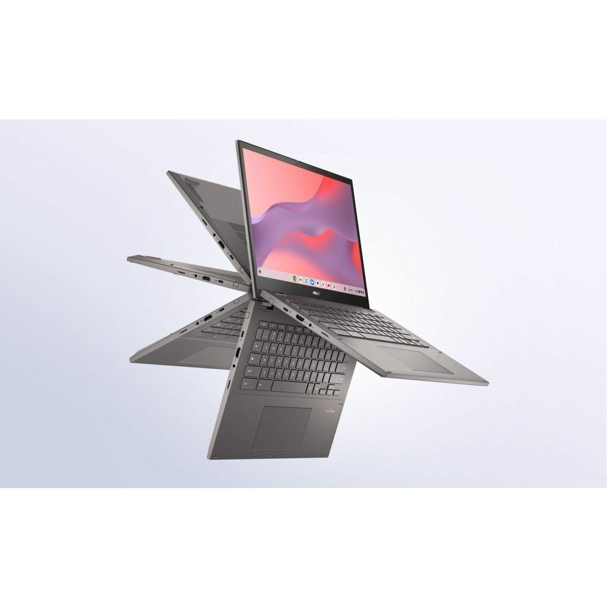 Asus Chromebook Vibe CX34 Flip CX3401 CX3401FBA-GE388T-S 14" Touchscreen Convertible 2 in 1 Chromebook - WUXGA - 1920 x 1200 - Intel Core i3 12th Gen i3-1215U Hexa-core (6 Core) 1.20 GHz - 8 GB Total RAM - 8 GB On-board Memory - 128 GB SSD - Pearl White