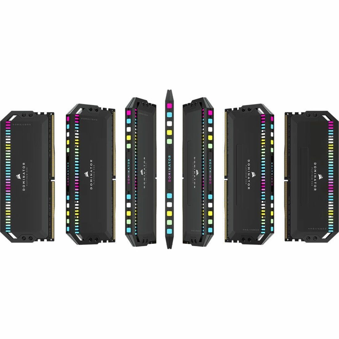 Corsair Dominator Platinum RGB 64GB (2x32GB) DDR5 DRAM 6600MT/s C32 Memory Kit - Black