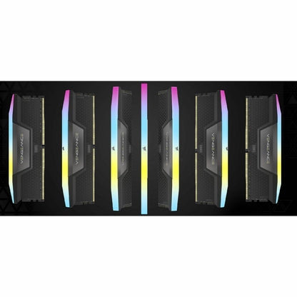 Corsair Vengeance RGB 64GB (2x32GB) DDR5 DRAM 6400MT/s C32 Memory Kit - Black