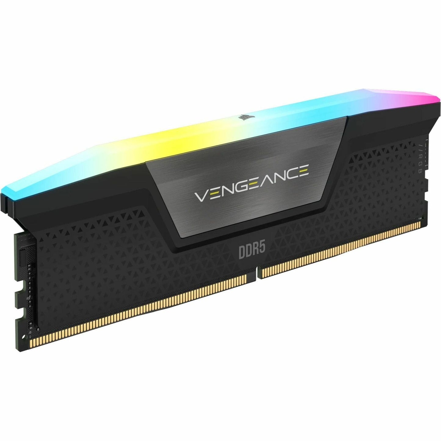 Corsair VENGEANCE RGB 48GB (2x24GB) DDR5 DRAM 6400MT/s C36 Memory Kit - Black