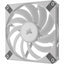 Corsair iCUE AF120 RGB SLIM 120mm PWM Fluid Dynamic Bearing Fan - White Twin Pack - 2 Pack