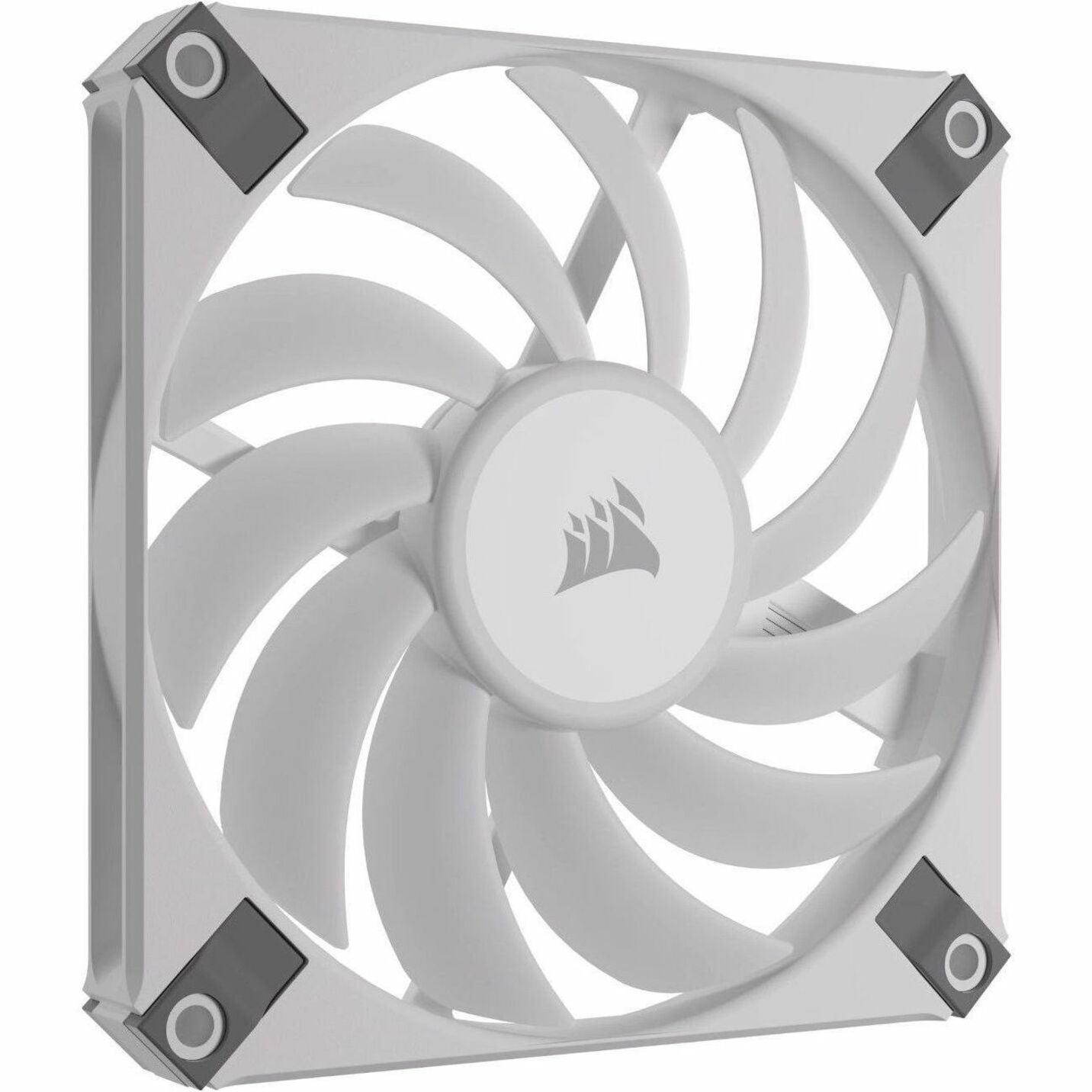 Corsair iCUE AF120 RGB SLIM 120mm PWM Fluid Dynamic Bearing Fan - White Twin Pack - 2 Pack