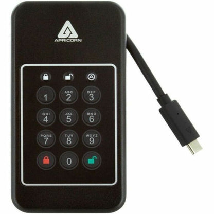 Apricorn Aegis NVX 2 TB Portable Rugged Solid State Drive - External - TAA Compliant