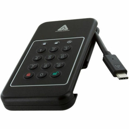 Apricorn Aegis NVX 2 TB Portable Rugged Solid State Drive - External - TAA Compliant