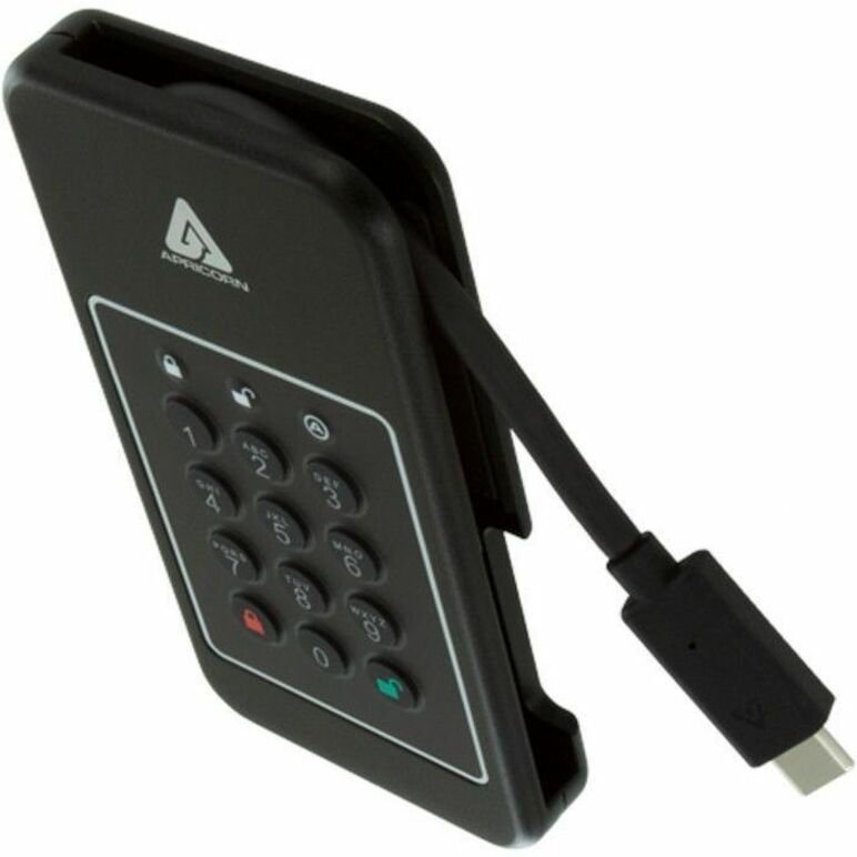 Apricorn Aegis NVX 2 TB Portable Rugged Solid State Drive - External - TAA Compliant