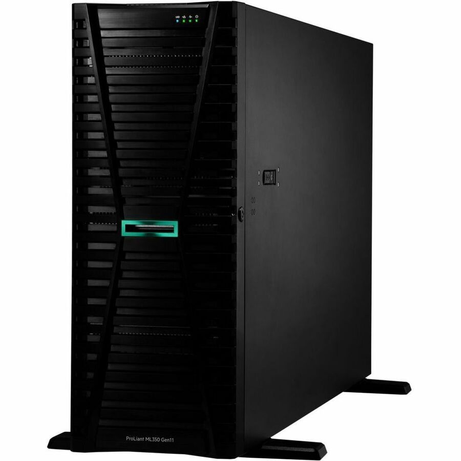 HPE ProLiant ML350 G11 4U Tower Server - 1 x Intel Xeon Gold 5418Y 2 GHz - 32 GB RAM - Serial Attached SCSI (SAS) Serial ATA Controller