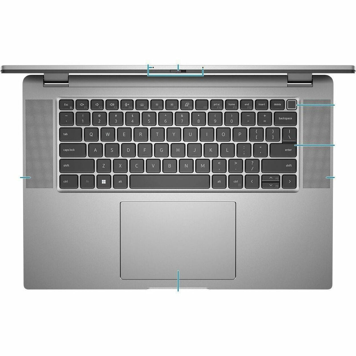 Dell Latitude 7000 7640 16" Notebook - Full HD Plus - 1920 x 1200 - Intel Core i7 13th Gen i7-1355U Deca-core (10 Core) 1.20 GHz - 16 GB Total RAM - 16 GB On-board Memory - 512 GB SSD - Aluminum Titan Gray