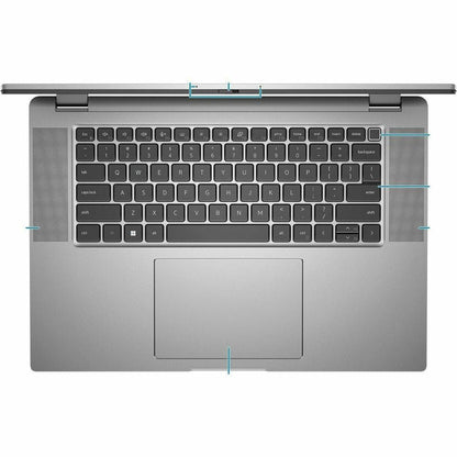 Dell Latitude 7000 7640 16" Notebook - Full HD Plus - 1920 x 1200 - Intel Core i7 13th Gen i7-1355U Deca-core (10 Core) 1.20 GHz - 16 GB Total RAM - 16 GB On-board Memory - 512 GB SSD - Aluminum Titan Gray