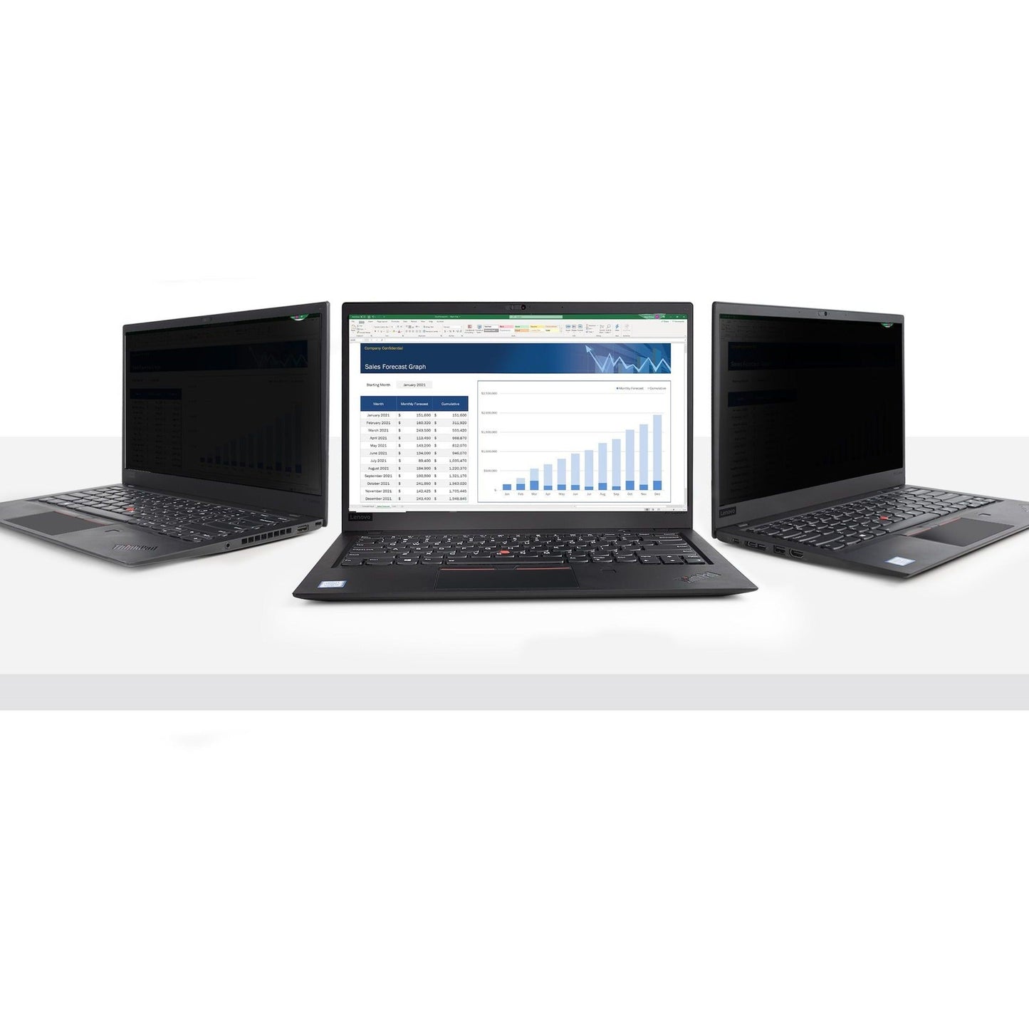 StarTech.com 13.3in Laptop Privacy Screen For 16:9 Displays Anti-Glare Privacy Filter with 51% Blue Light Reduction Matte/Glossy