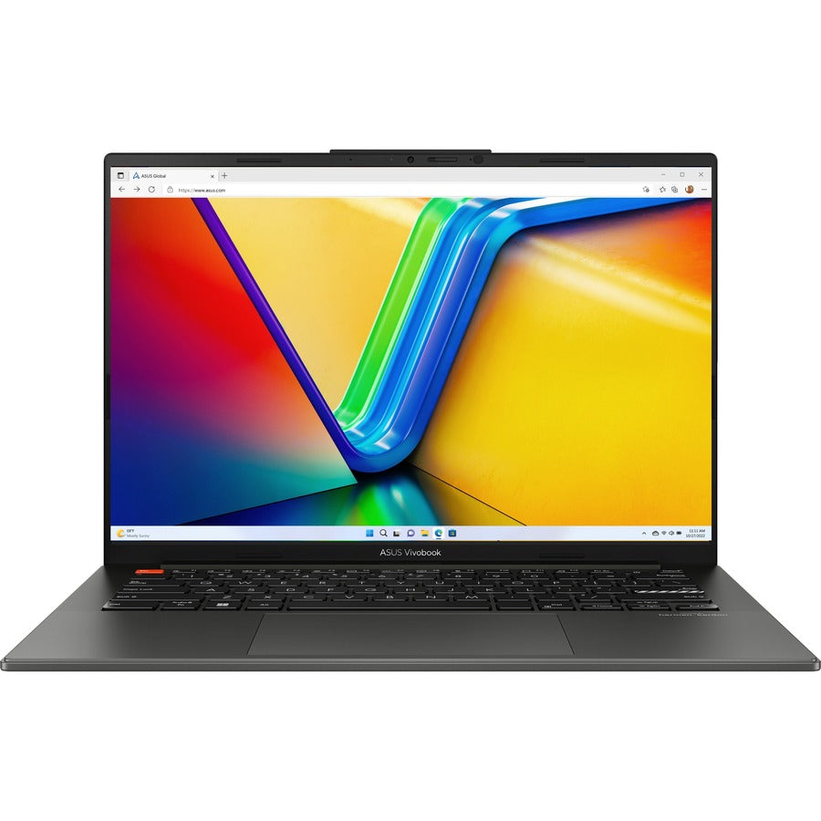 Asus Vivobook S 14 OLED K5404 K5404VA-DS96 14.5" Notebook - 2.8K - 2880 x 1800 - Intel Core i9 13th Gen i9-13900H Tetradeca-core (14 Core) 2.60 GHz - Intel Evo Platform - 16 GB Total RAM - 16 GB On-board Memory - 1 TB SSD - Midnight Black